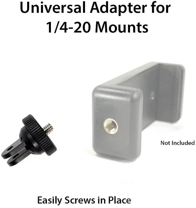 Action Camera Mount Universal Conversion Adapter Set Tripod Screw Mount