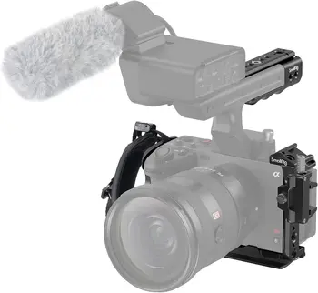 SmallRig Handheld Cage Kit for Sony FX30 FX3 with XLR Handle Extension Rig, Wrist Strap and Clamp for - 4184
