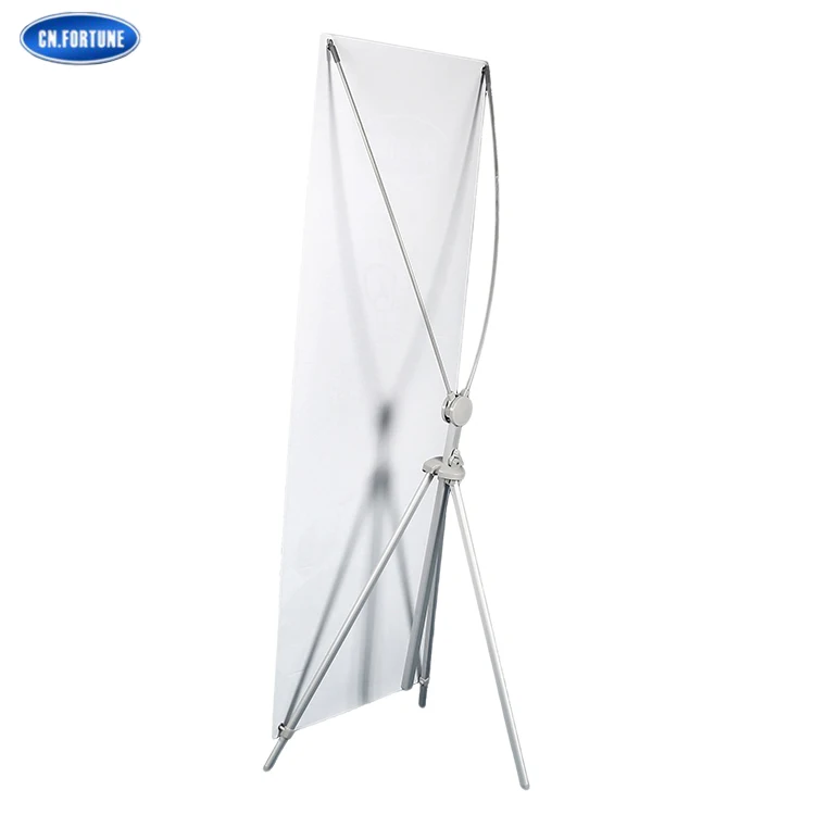 Portable and Practical X Banner Stand Adjustable Roll-Up Display for Shopping Mall and Trade Show