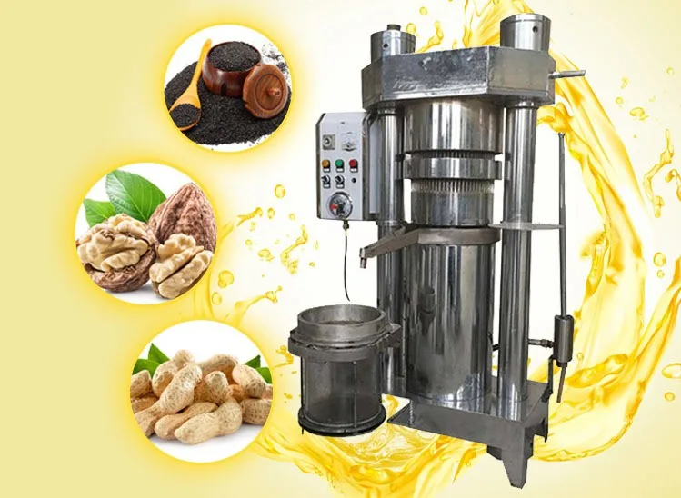 Automatic Seed Oil Extraction Machine Hydraulic Oil Making Price Peanut