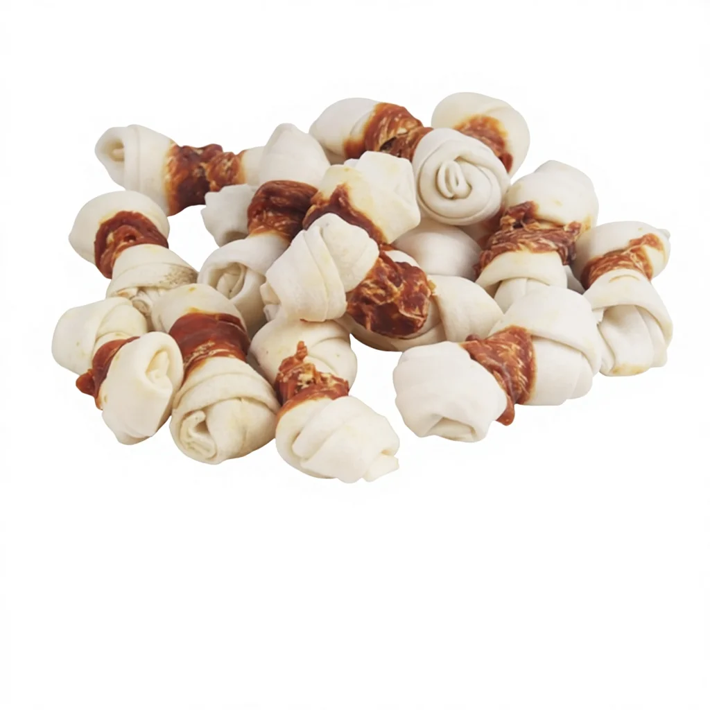 Cross-border Chicken Knot Bone Dog Snacks for Puppy Training Rewards with Grinding Stick and Special European Customization