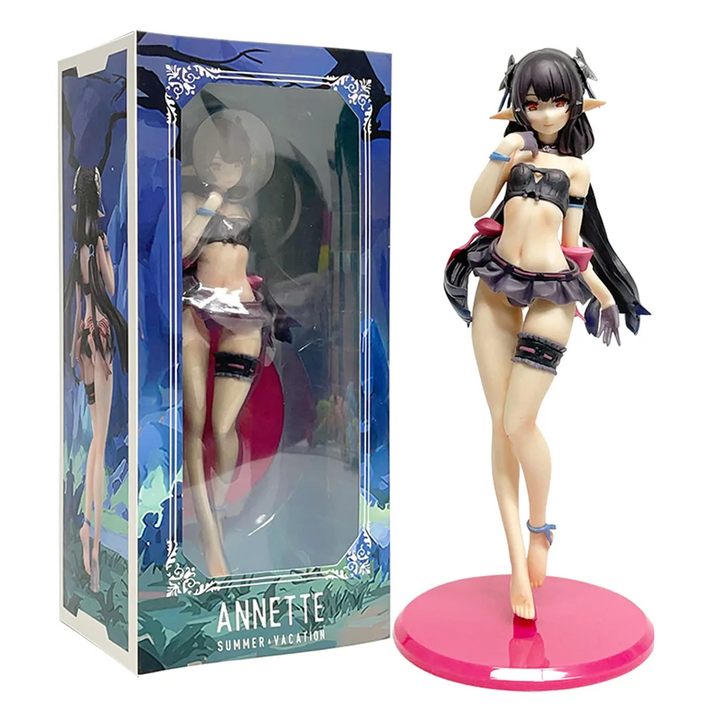 Japanese PVC Phantasy Star Online 2 Annette Sexy Girls Collectible