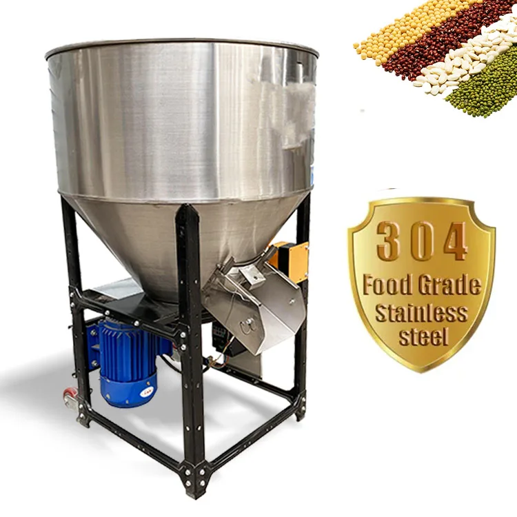 Feed Mixer Agriculture Wheat Corn Rice Seed Mixer Mixing Machine Seed Coating Machine