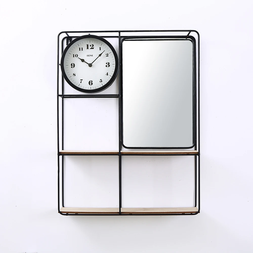 Phota 24 inch Ledge mirror clock