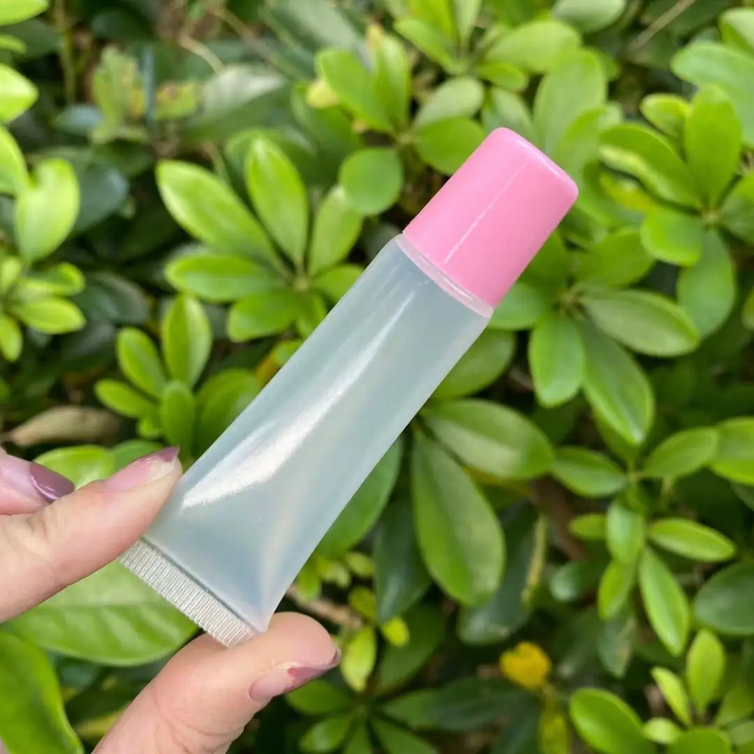 Custom LOGO Empty Squeeze Lip Gloss Tubes10ml 15ml Lip Gloss Squeeze Tube
