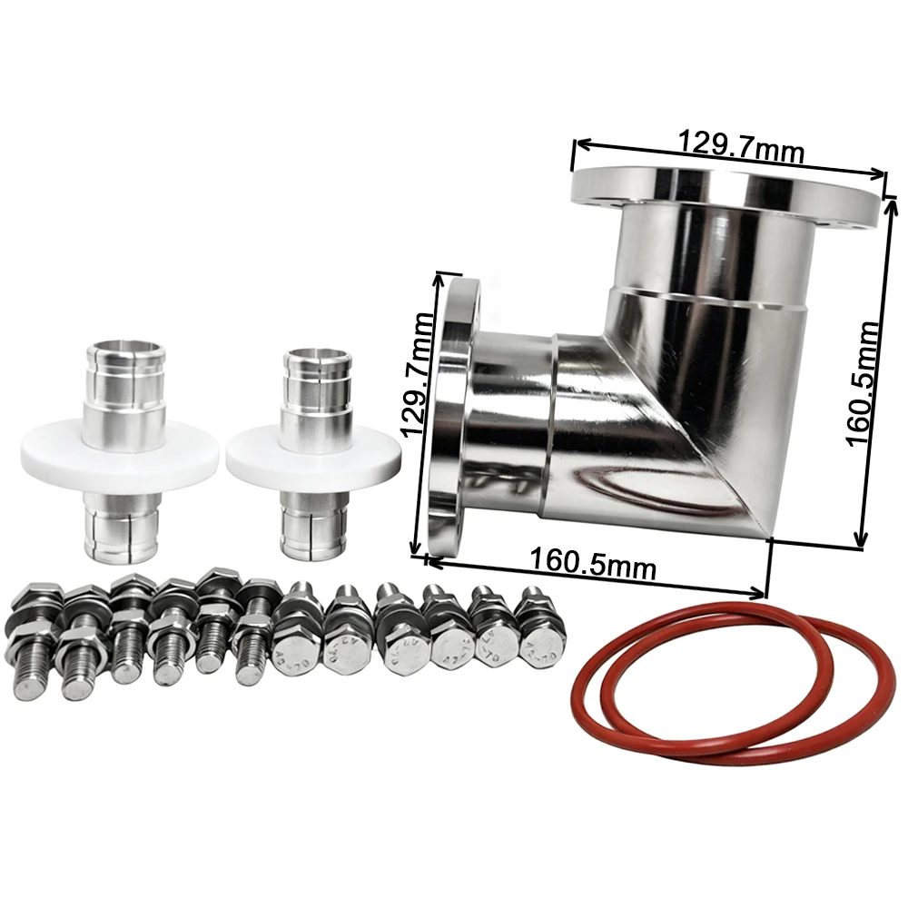 Bộ chuyển đổi góc vuông EIA IF110: Mặt bích EIA 3-1/8