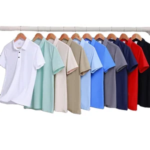 Custom Brand Casual Custom logo Promotion Brand Shirt Polo T-shirts Cheap Men's Polo Shirt for Promotion