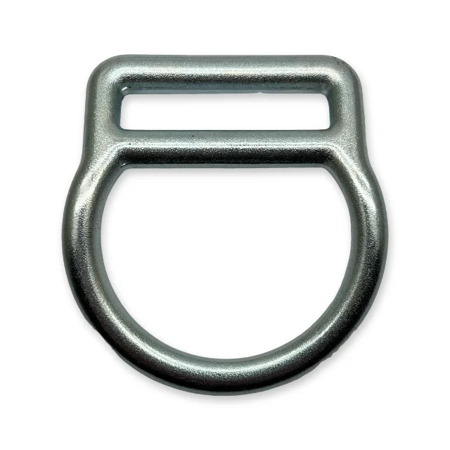 45mm Steel Adjuster D-Ring High Quality Hardware for Bags Outdoor Climbing Harness Webbing Accessories Safety Belt D Ring