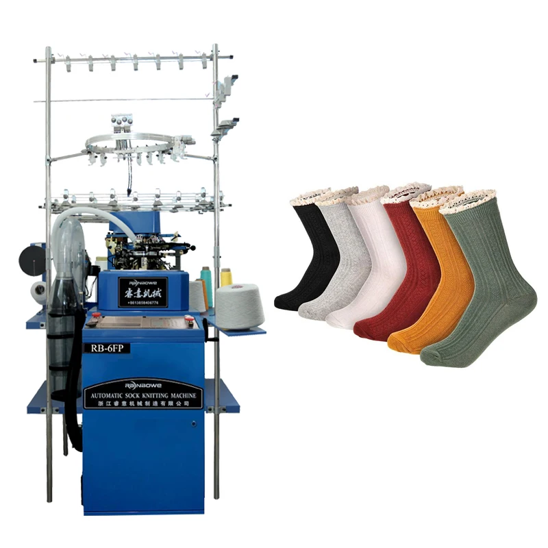 High-Speed Automatic Woman Socks Production Sewing Machine Good Quality with Motor as Core Component