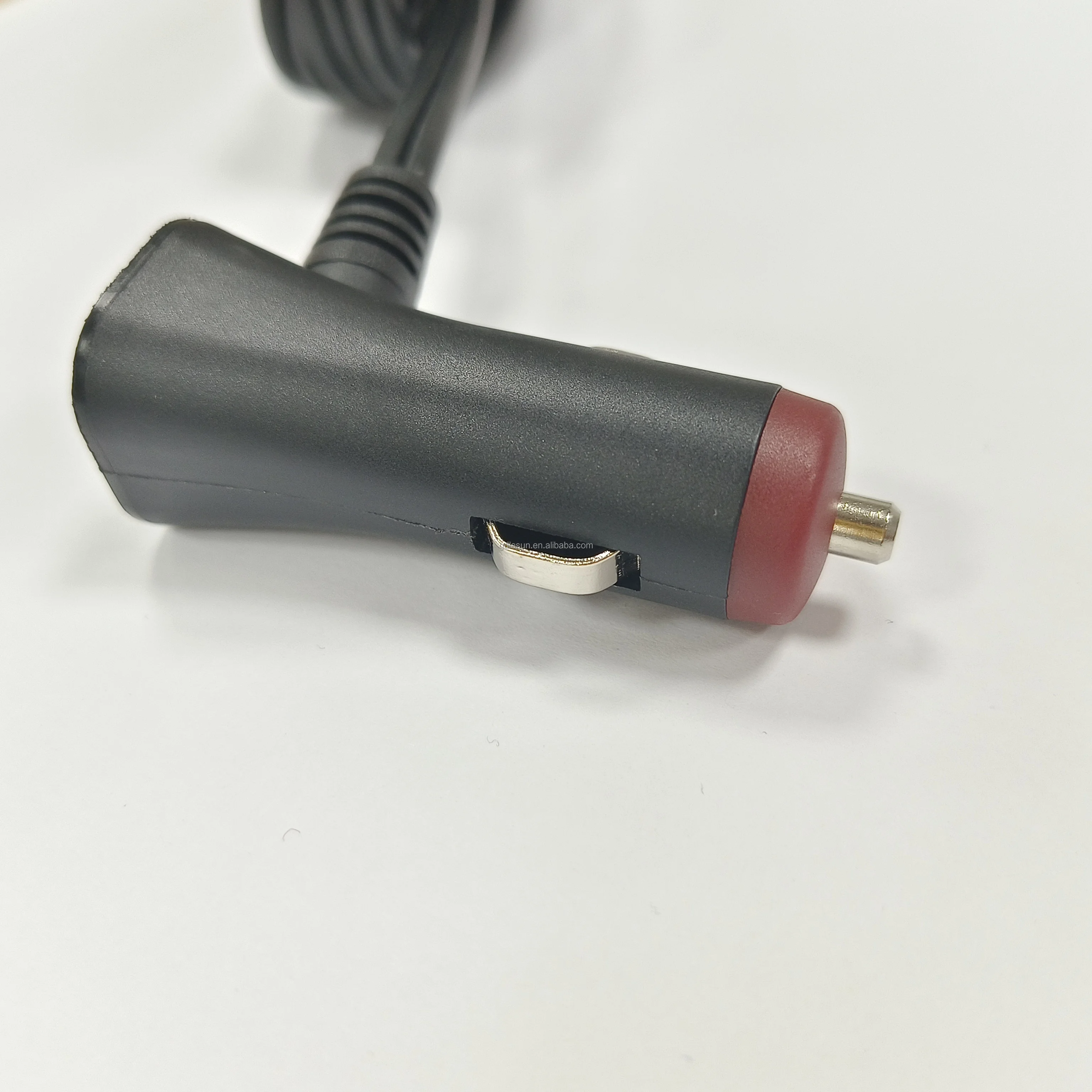 Factory Custom 12V Right Angle Cigarette Lighter Plug Car Charger Car  Cigarette Lighter Male Plug to DC Power Cable