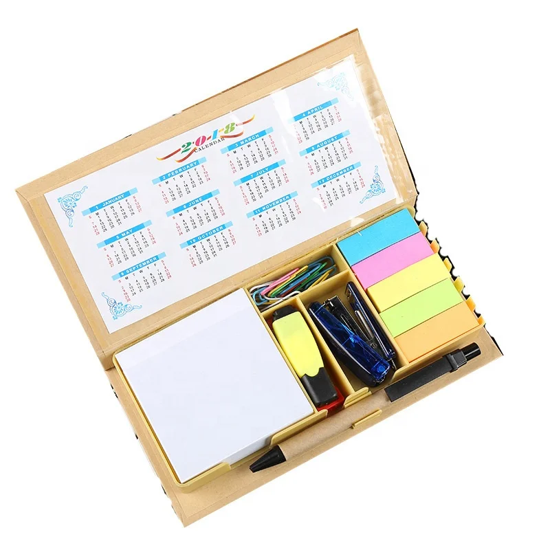 Customised Novelty Student Stationery Items Combined Printed Memo Sticky Notes set