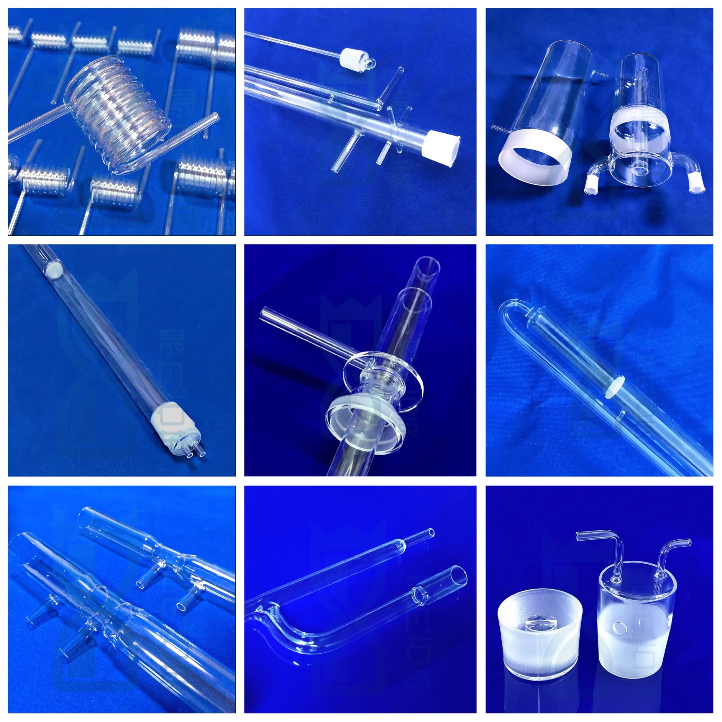Customized High-purity 99.99% Fused Quartz Round Bottom test Tubes for ...