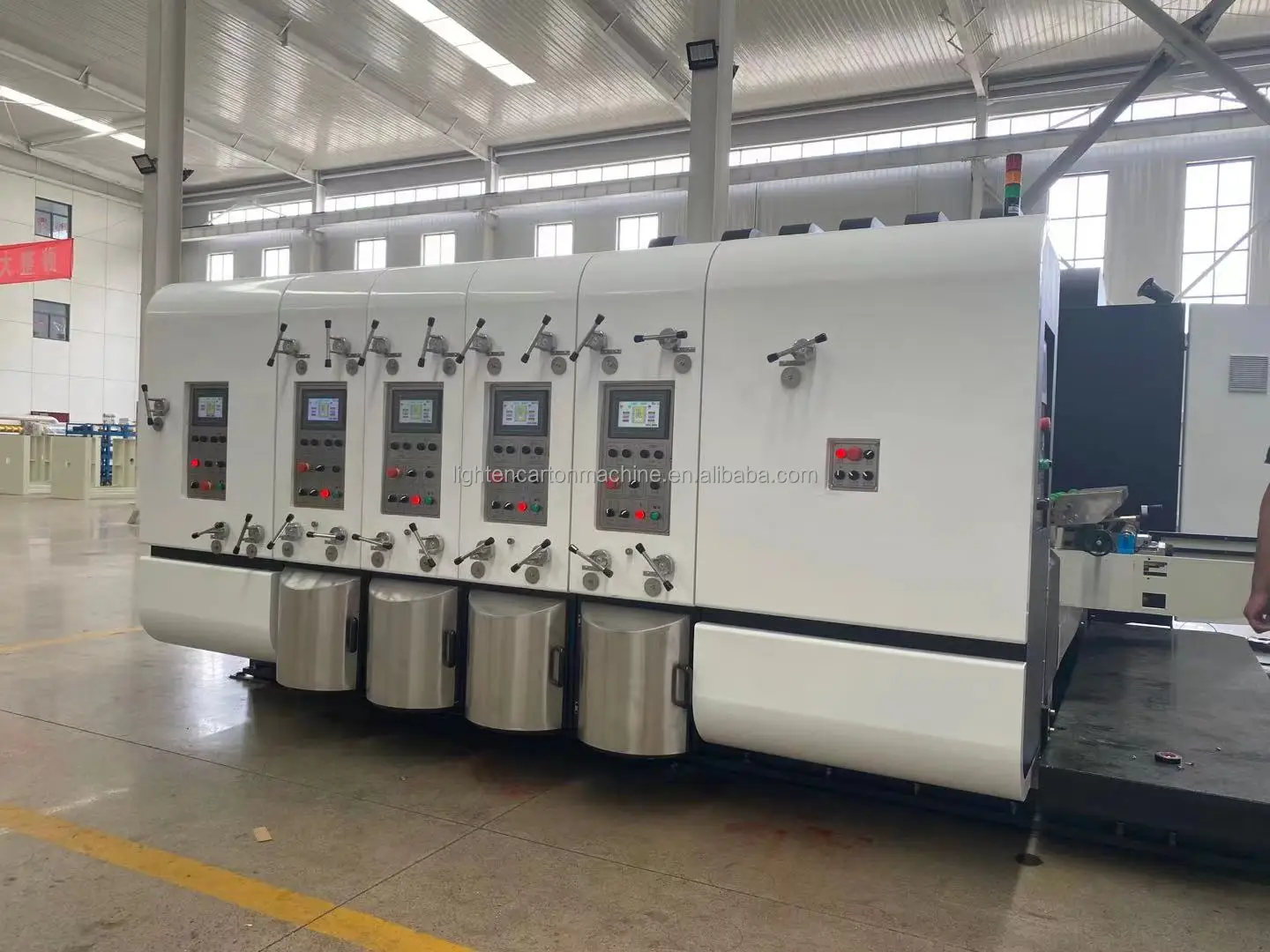 Flexo Printer Corrugated Box Making Machine