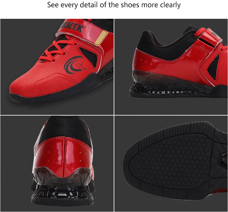 День ключ на заказ Лучшие тяжелой обуви для приседания тяжёлая Атлетика Тренажерный Зал Фитнес приседания обувь