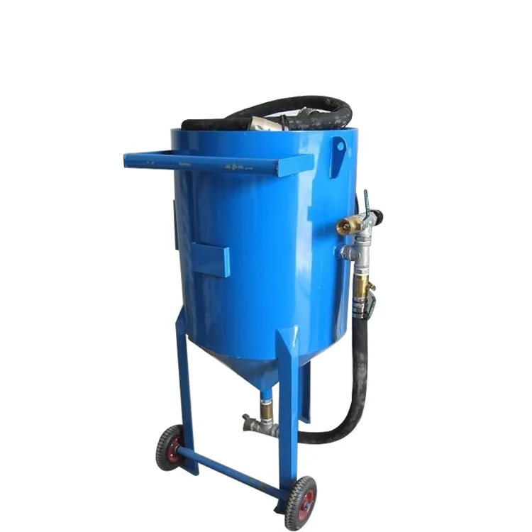 High Pressure Portable Glass Sandblasting Machine Sand Blasting Machine 300l