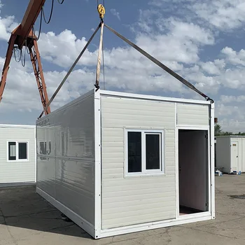 Prefab House 20ft 40ft Modular Folding Container House Camping Foldable ...