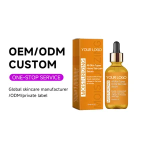 OEM ODM Vitamin E C Skin Care Dark Face Ampule Moisturizing Facial Whitening Serum Full Skin Type Home Use Skin Care Essence