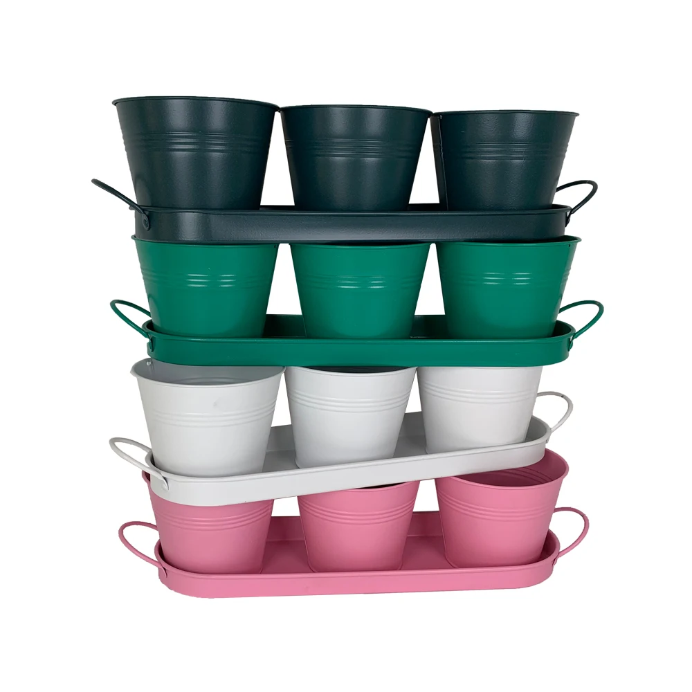 Кашпо Keter cylinder Planters Set sml