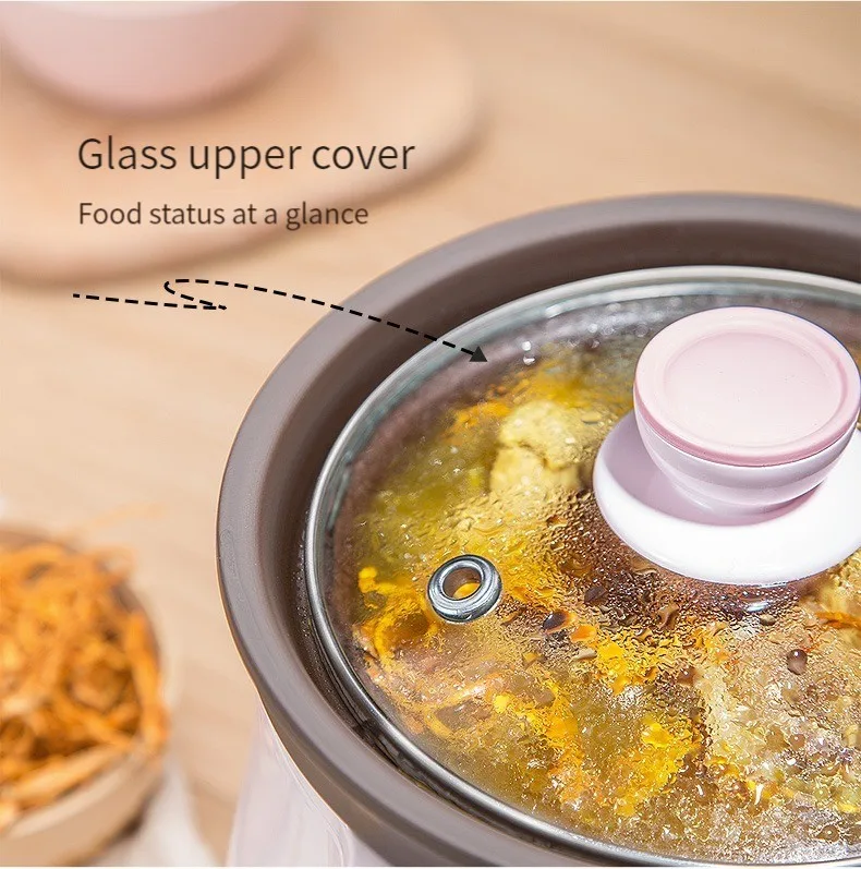 China Tonze Crock Pot with Double Insulation Cup Manufacturer and Supplier