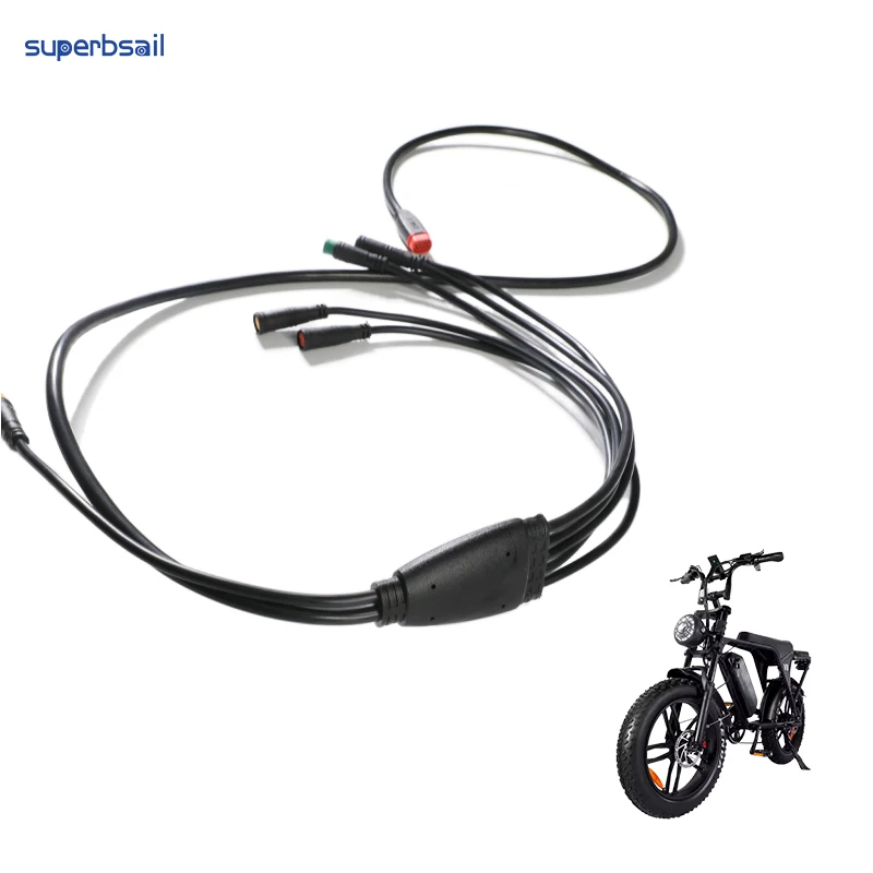 Ebike Bicycle Terminology Parts Waterproof Main Cable For OUXI V8