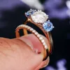 แหวนเพชรแล็บโกลด์ 14K