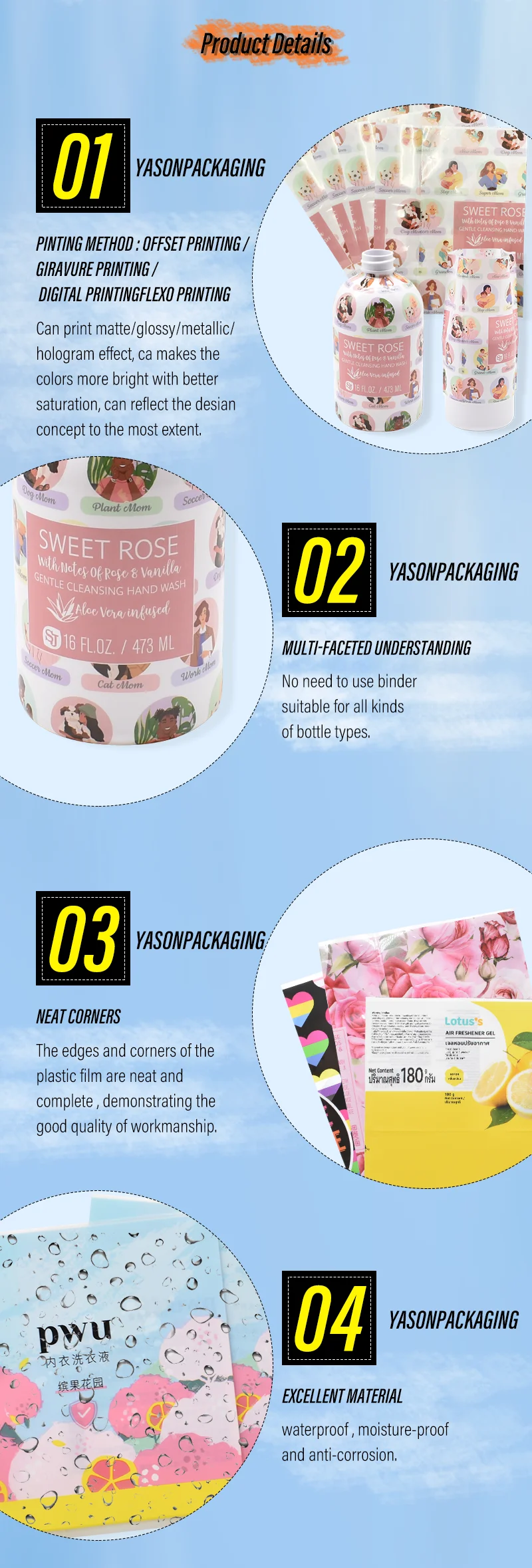 Custom Pvc Petg Clear Neck Shrink Bands Sleeve Cap Shrink Wrap Heat