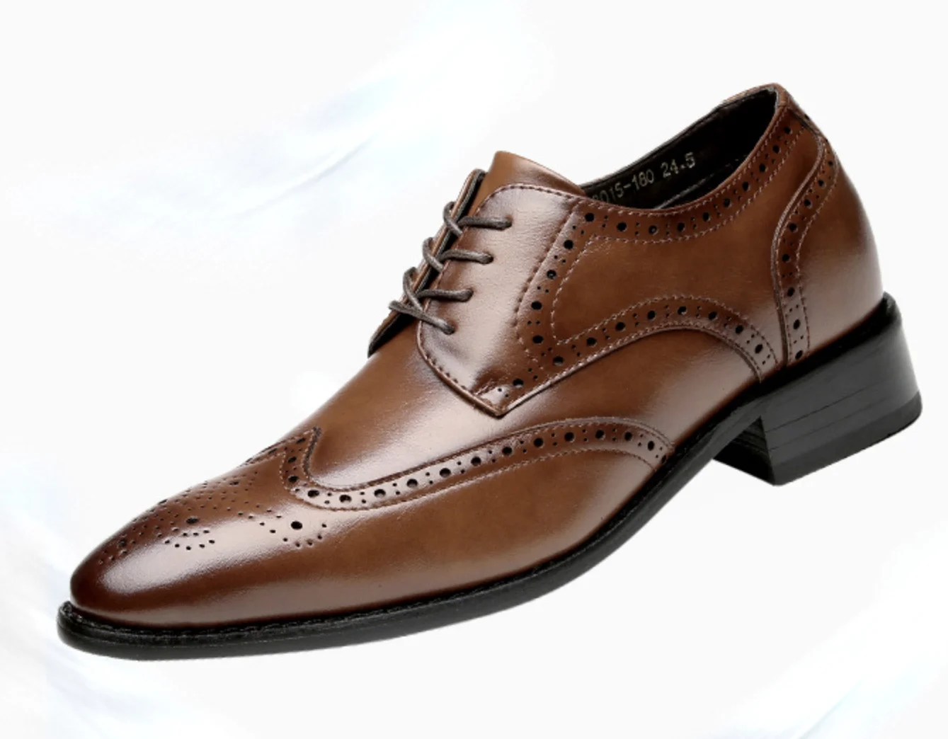 New Wear-resistant Genuine Leather Dress Shoes Pointed Toe