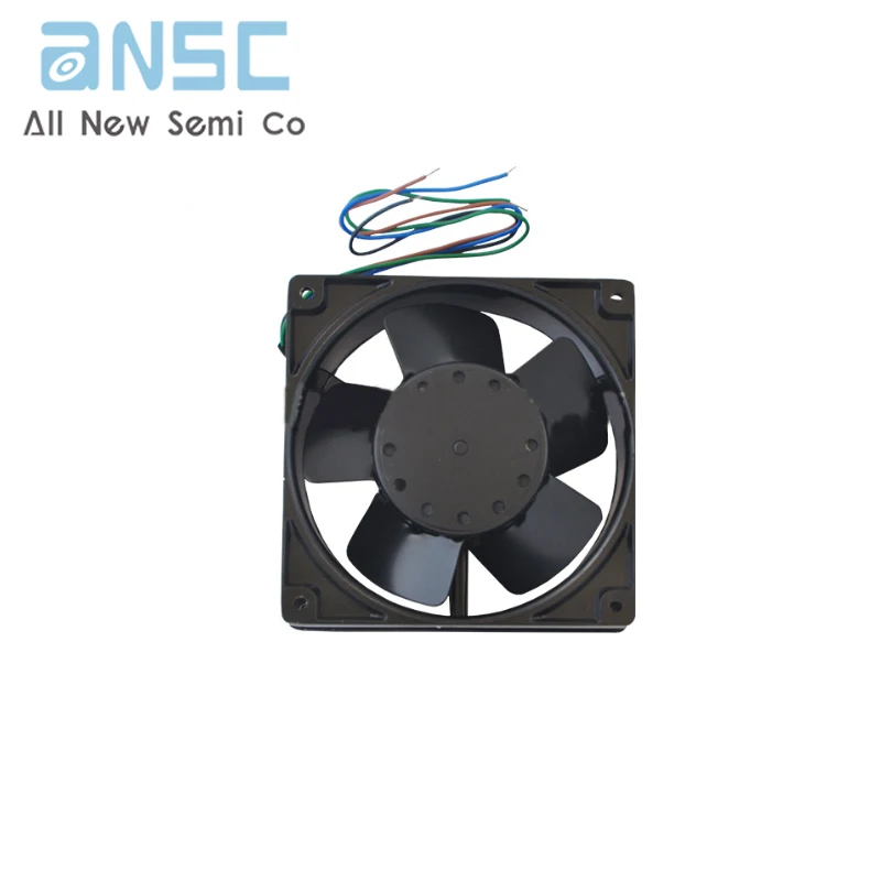 Original Axial flow fan 4E-DVB Dual Voltage 115V-240V 120*120*38mm Industrial AC high-temperature resistant heat dissipation fan