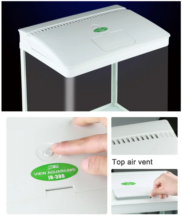 High Transparency Abs Plastic Shell Square Fish Tank Goldfish Tank