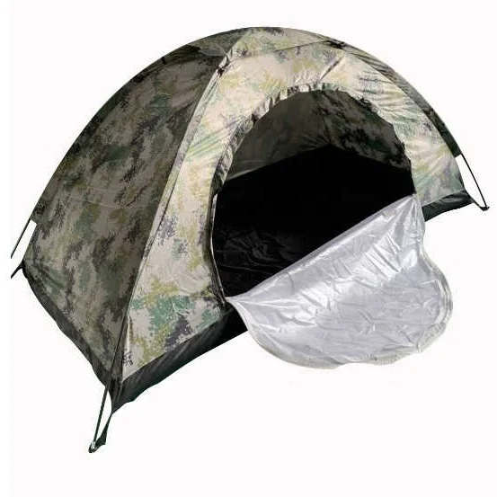 Polar Tiger Single Person Camo Tent Perfect for Camping - Main Image
