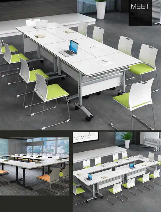 Cheap Office Training Simple Design PP Plastic Stackable Visitor Meeting Room Chairs