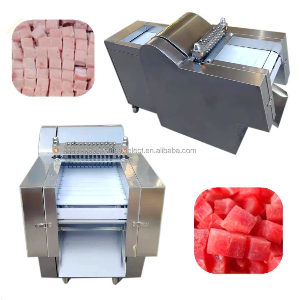 Industrial Frozen Chicken Cut Machine Frozen Pork Cube Cutter Buy