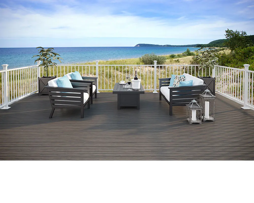 China Customized Aluminum Deck Railing Factory Picket System Balusters ...
