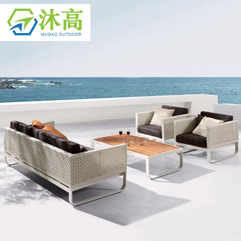 rattan sofa and loveseat