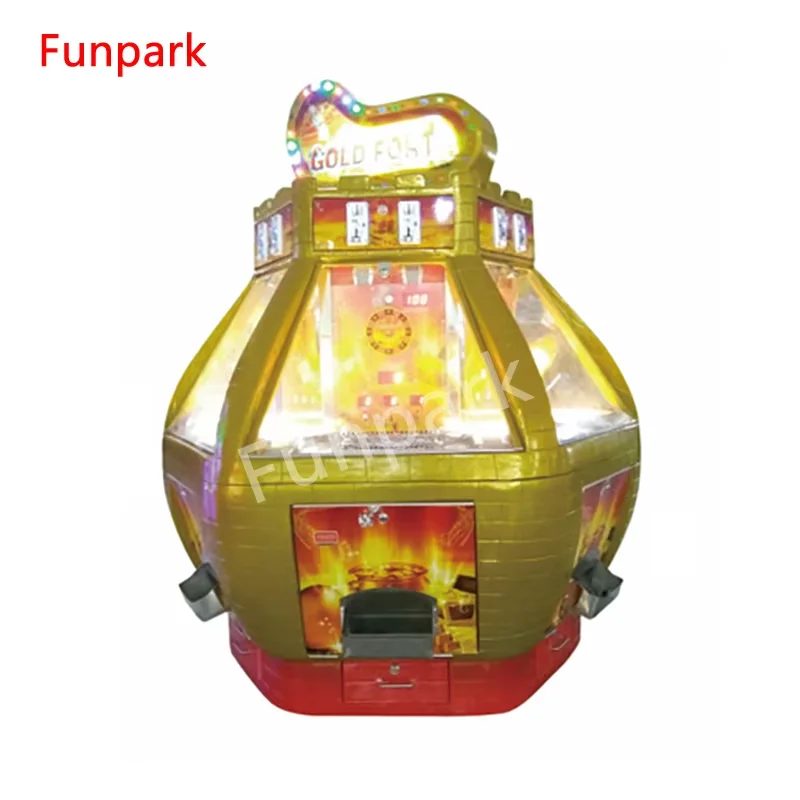 Funpark Win Lottery Arcade Game Machine Professionally Made Indoor Adult Metal Coin Pusher for Sale for Amusement Center factory