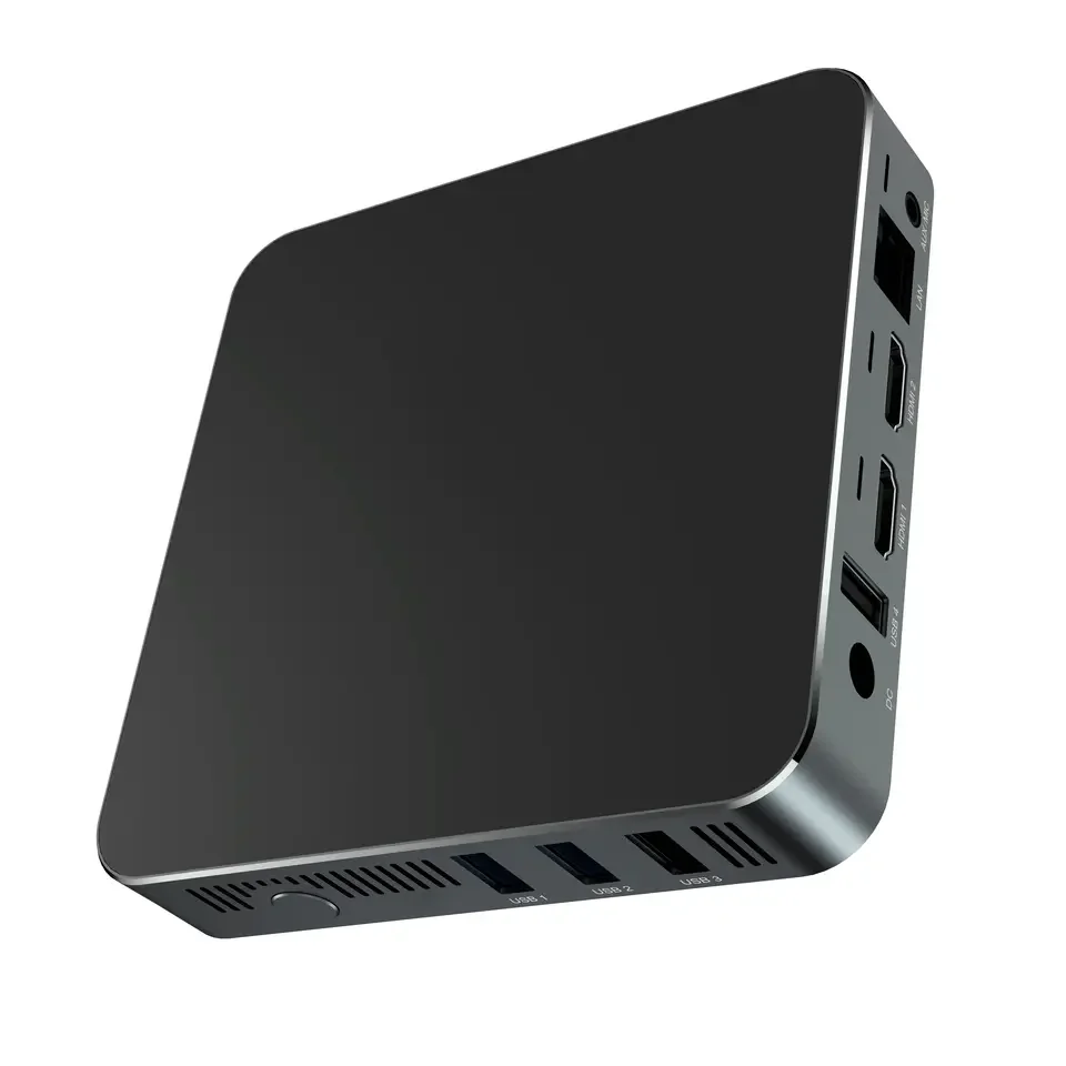 SOYEER Discount Price Intel N3350 Mini Pc AK7 RAM 4G ROM 64G EMMC for Windows 10 PRO Mini Pc Computer