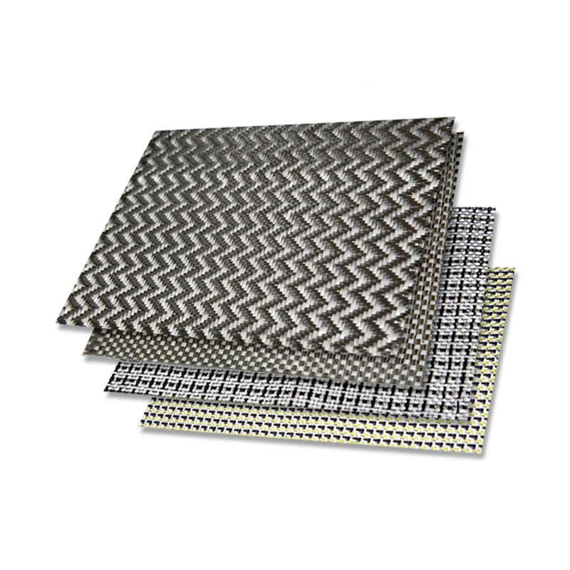 200 300gsm Double-Axis/Biaxial Carbon Fiber Fabric 45/90 Degrees Warp Knitted 3K Woven Plain/Twill/Roll Pattern Waterproof Bag