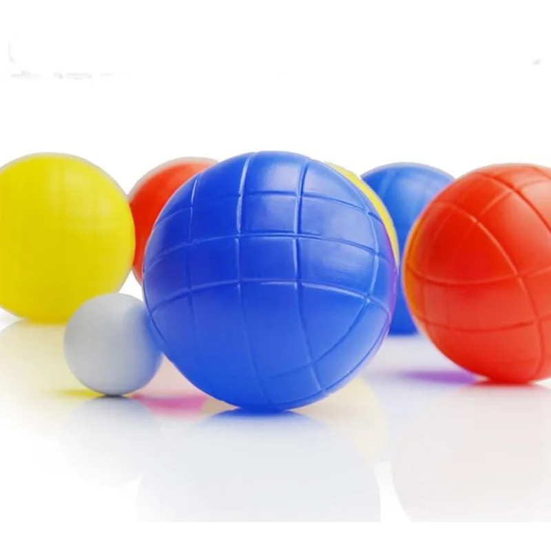 Plastic Boules Bocce Ball Garden Game Petanque Boule Set