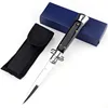 Black shell handle and white blade