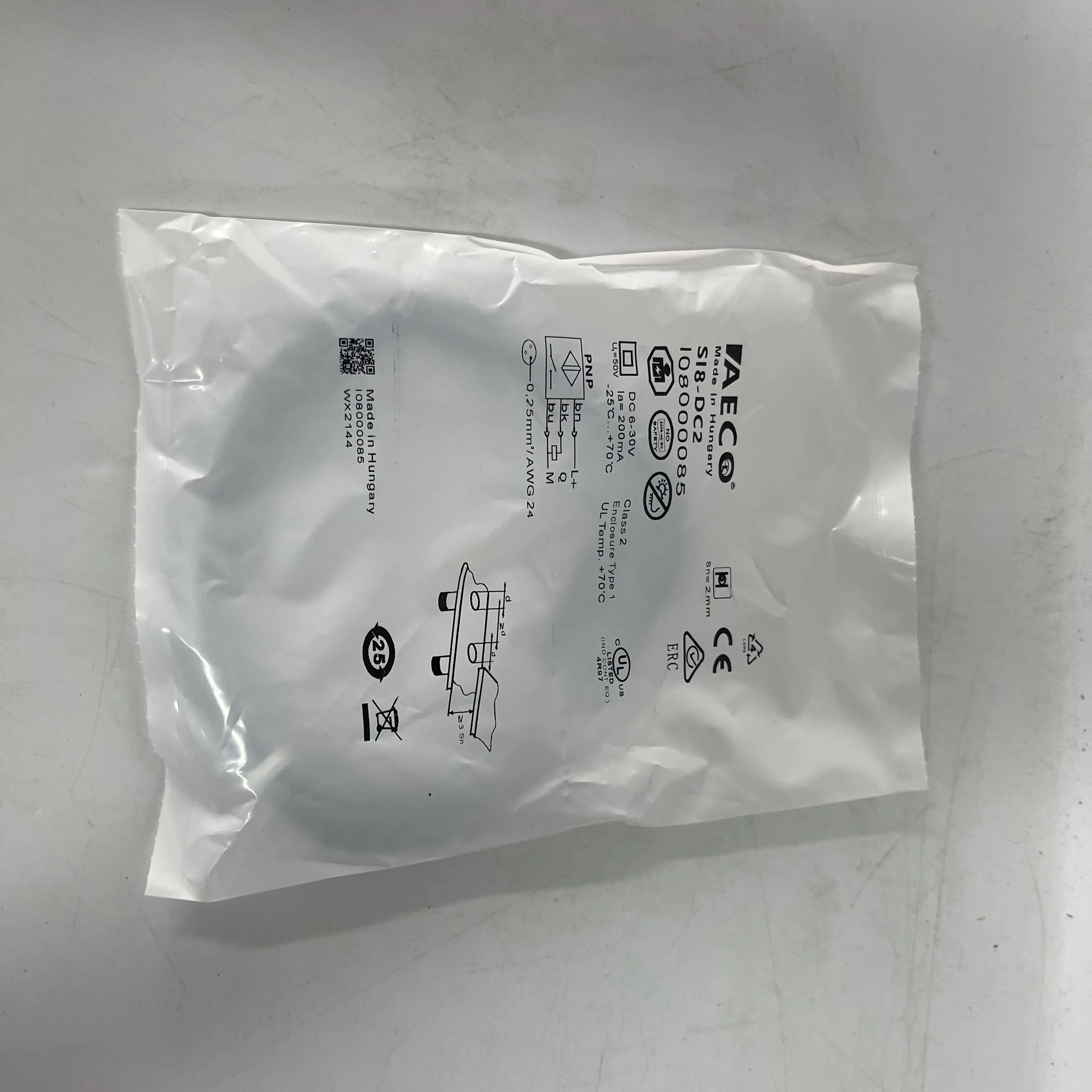 AECO Inductive Proximity Sensor SI8-DC2 IO8000085