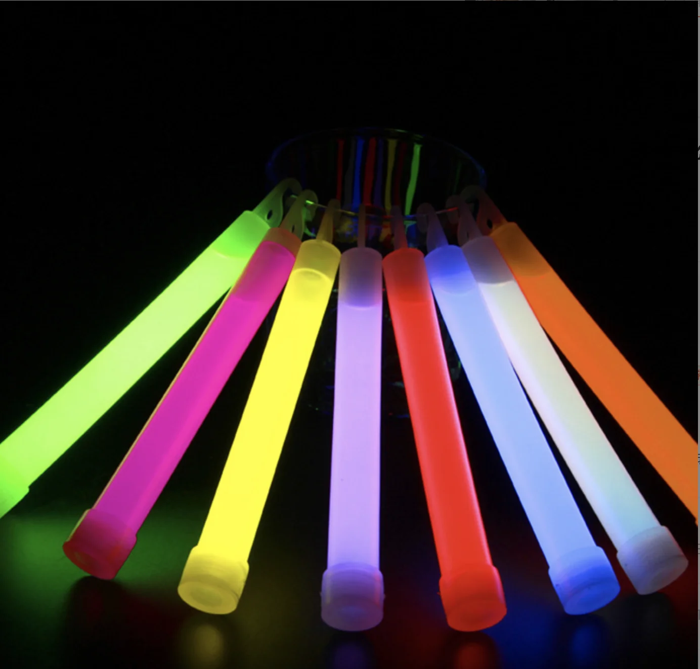 Promotional Neon Chemical Sticks Light up Sticks 6'' Glow in Dark Toys Sticks, Light up for Party Wedding and Concert