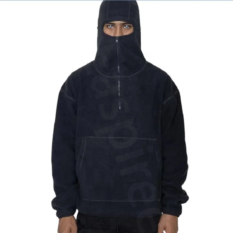 Stylish Custom Balaclava Hoodie Warm Unisex Winter Gear - Main Image