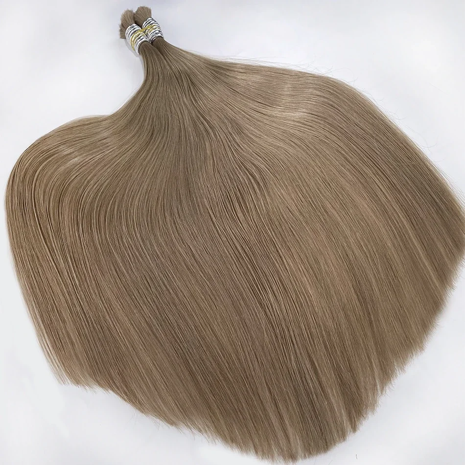 Virgin Human Hair Bulk til fletning Extensiones Cabelo Humano_voghion.com