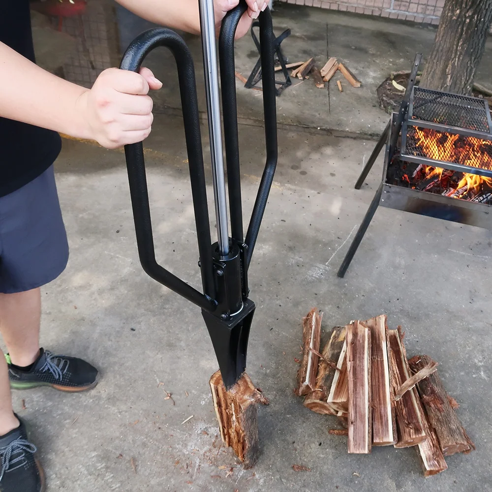 Wood Splitting Machine Vertical Wood Log Splitter Manual Firewood ...