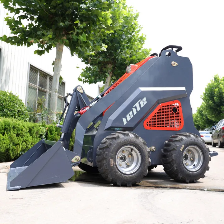 2025 LEITE New Style Price Front End Loader with Excavator Mini Skid Steer Loader Retroexcavator Back Hoe 4x4 Customized