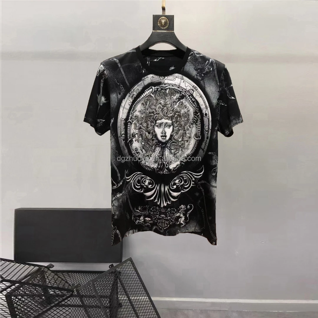 Chinese Factory Men's Ice Silk Cotton Tshirt Men's Premium Light