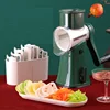 Rolling bucket vegetable slicer 355