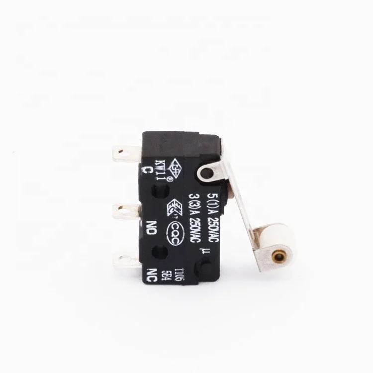 Yongxing KW11 Series Micro Switch 3A 250VAC for Appliances Industrial Devices