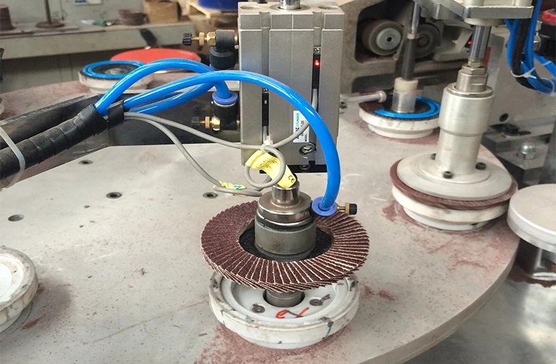 Flap Disc Making Machine CE Certificate Manufacturing Machines Abrasive Tool Sanding Disc Machine for Making Flap Discs