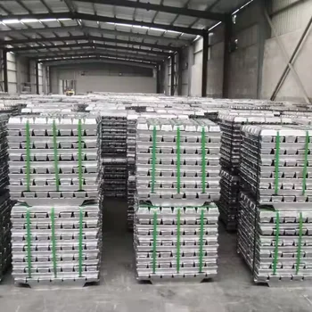 Large Quantities of Zinc and Tin Ingots Are Sold at Factory Prices, with 99.99% High-purity and High-quality Zinc and Tin Ingots